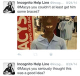 Anonymous Tweet or Facebook Message - The Incognito Help Line - 3
